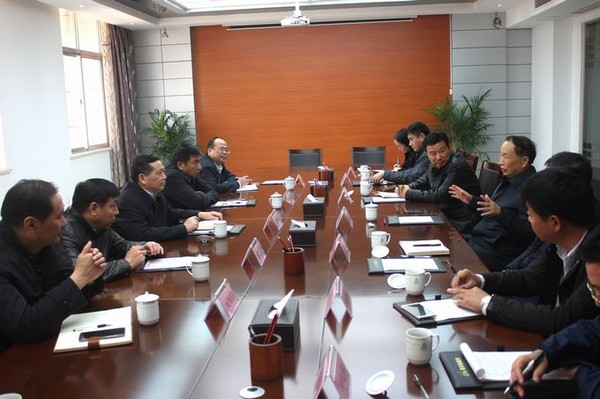 陶方启到宁国市走访民营企业家